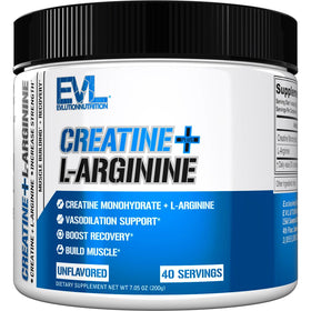 Evlution Créatine + L-Arginine 2500mg poudre en pot
