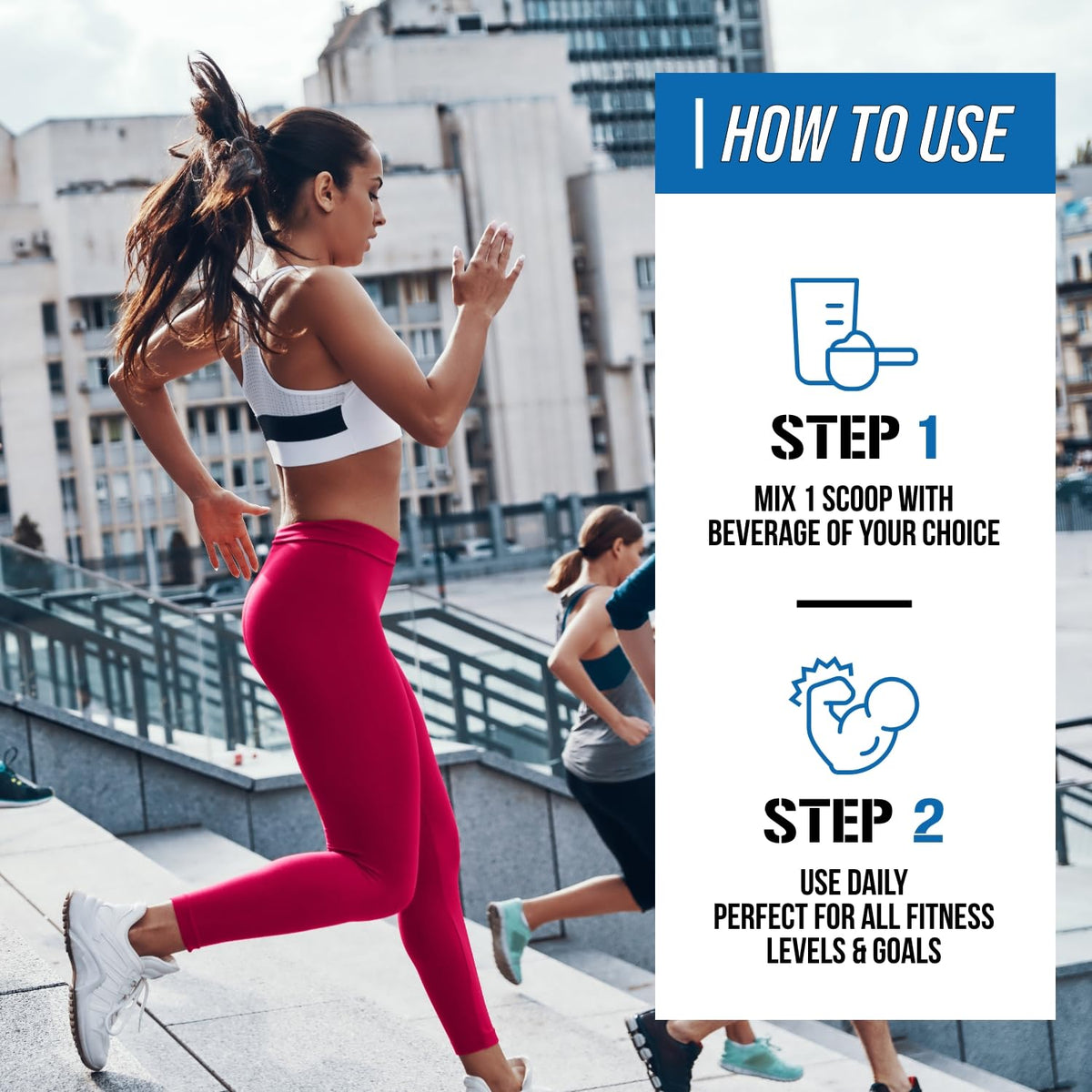 Evlution Creatine5000 Collagène BCAA 500g avec cuillère doseuse