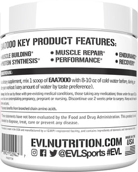 Evlution EAA Poudre Acides Aminés Essentiels 372g avec mesure