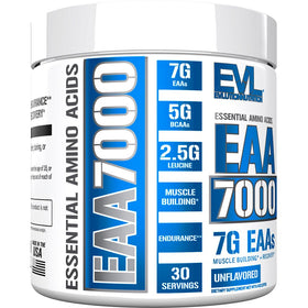 Evlution EAA Poudre Acides Aminés Essentiels étiquette et ingrédients