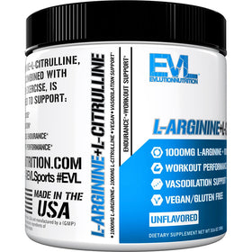 Evlution L-Arginine & L-Citrulline Poudre 150 Portions en ambiance d'entraînement