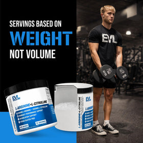 Evlution L-Arginine & L-Citrulline Poudre en utilisation