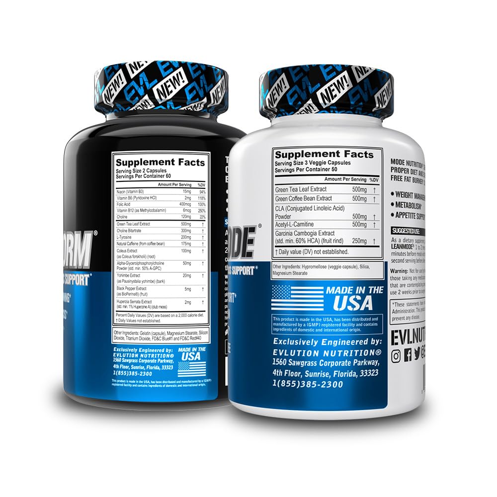 Evlution LeanMode 363g détails des ingrédients