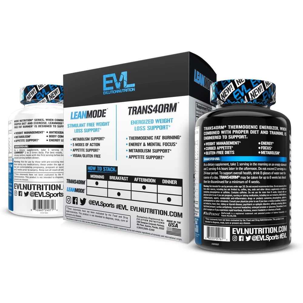 Evlution LeanMode 363g présentation des pilules