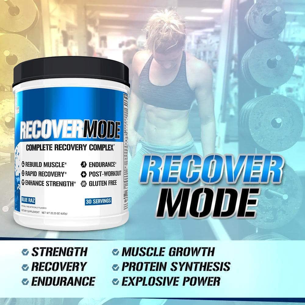 Evlution Nutrition use Mode sur un fond de salle de sport