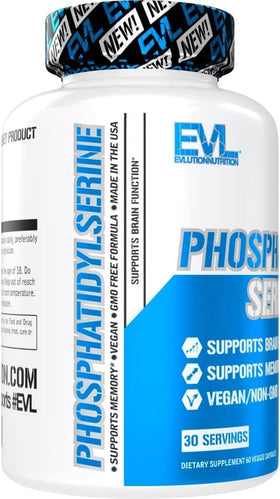 Evlution Phosphatidylserine 300mg avec d'autres compléments alimentaires