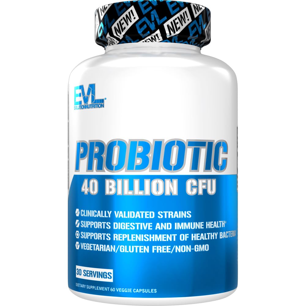 Evlution Probiotiques Multi-Souches capsules végétales vue de face