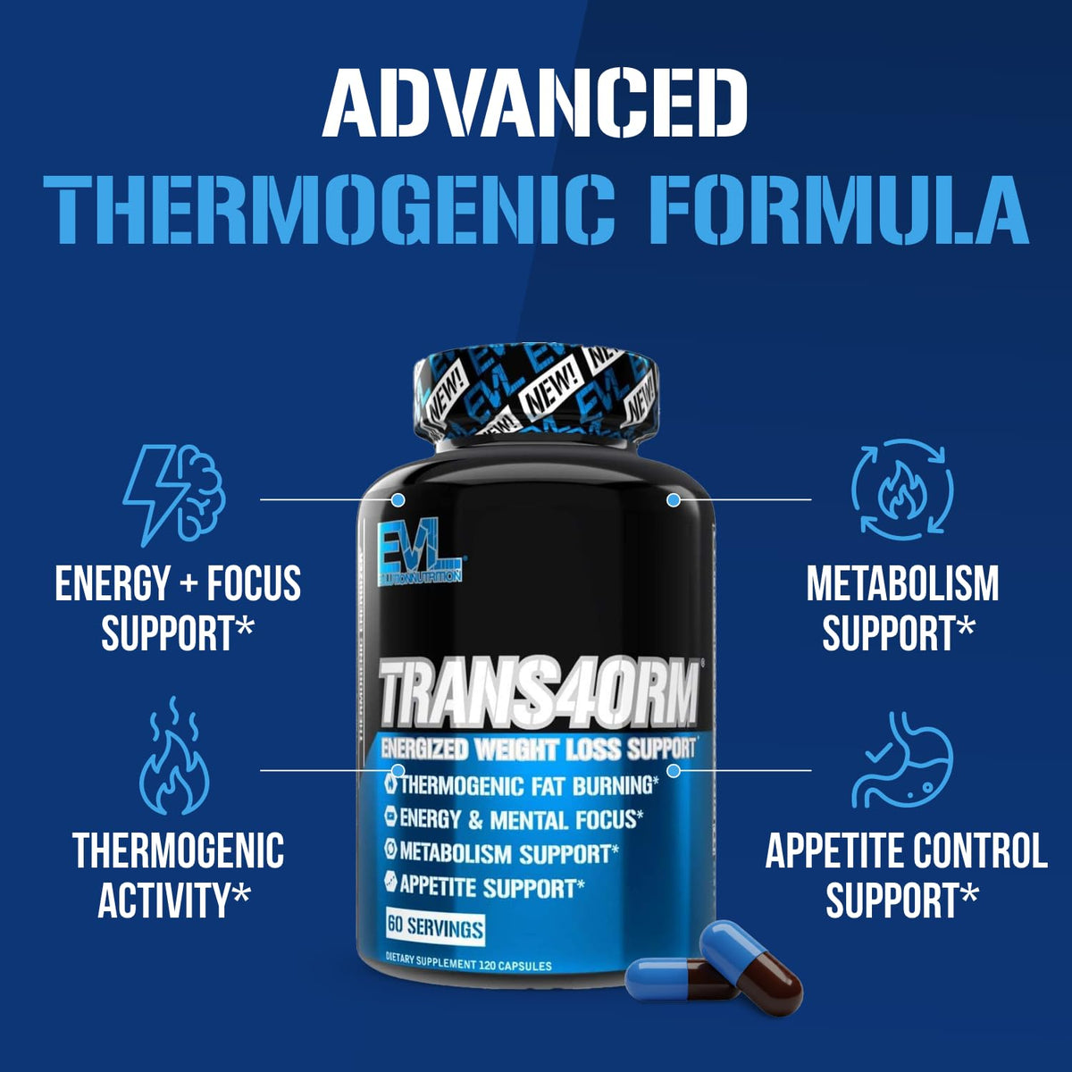 Evlution Trans4orm bouteille vue latérale