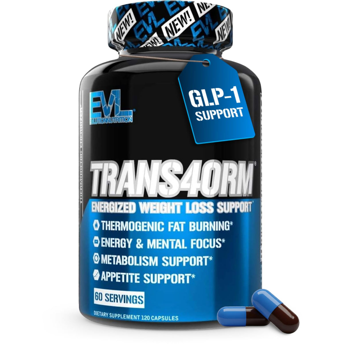 Evlution Trans4orm brûleur de graisse thermogénique vue avant