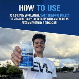 Evlution Vitamode multivitamines pour hommes 60 servings avec capsules
