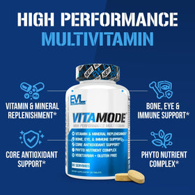 Evlution Vitamode multivitamines pour hommes 60 servings côté
