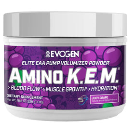 Evogen Amino K.E.M. EAA & BCAA 30 servings packaging front view