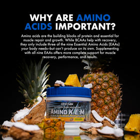 Evogen Amino K.E.M. EAA & BCAA ingredients list