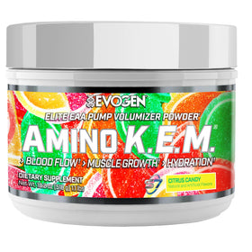 Evogen Amino K.E.M. EAA & BCAA pot de 621g vue de face