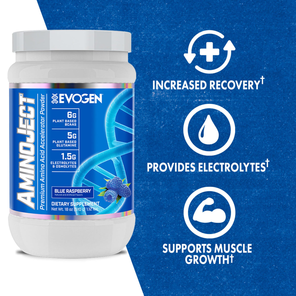 Evogen AminoJect avec mesure - 30 portions