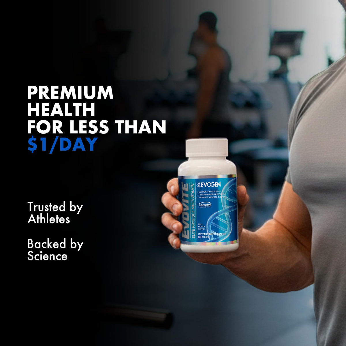 Evogen Evovite Multivitamines 30 Comprimés avec d'autres compléments
