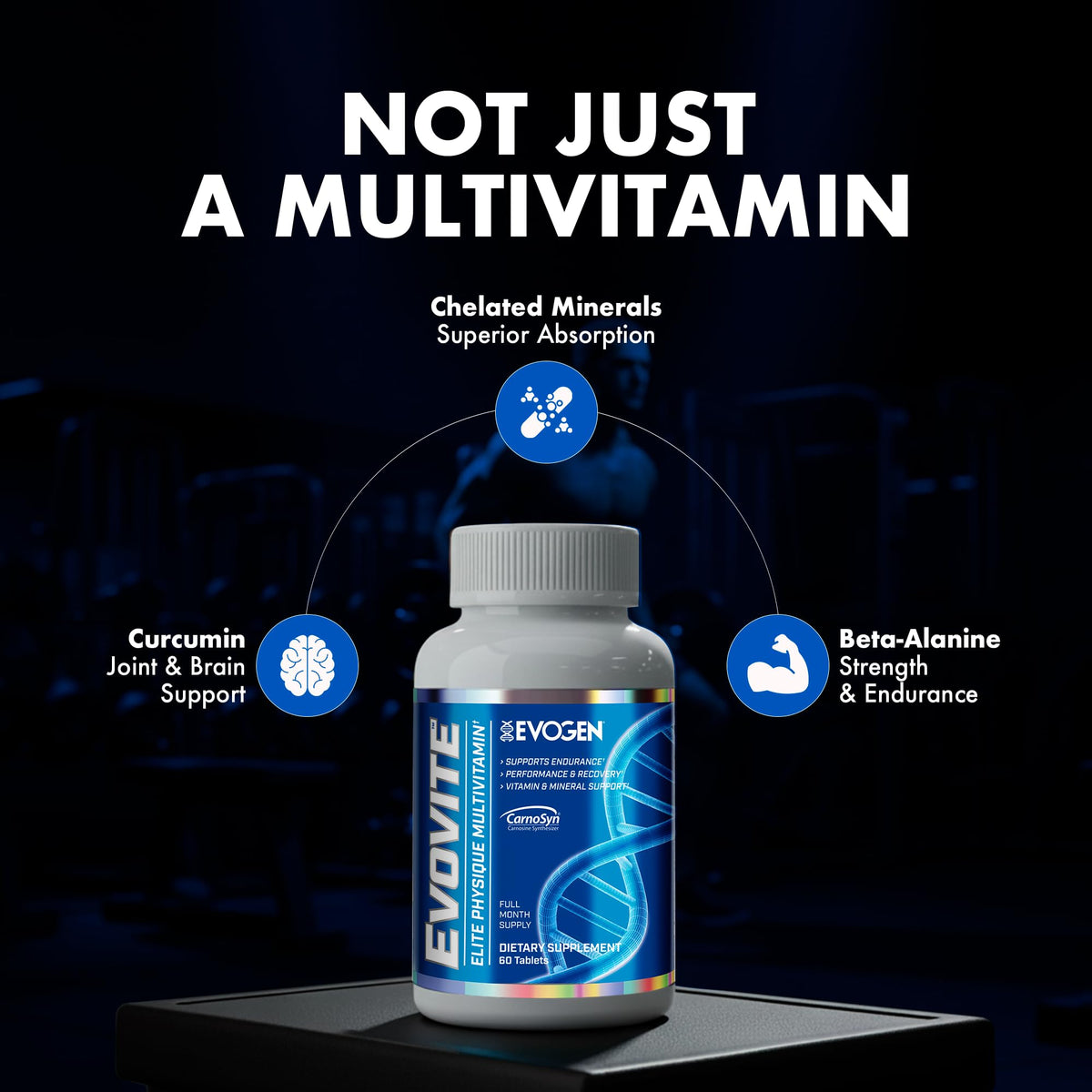 Evogen Evovite Multivitamines 30 Comprimés avec dosage