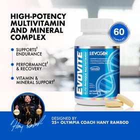 Evogen Evovite Multivitamines 30 Comprimés côté