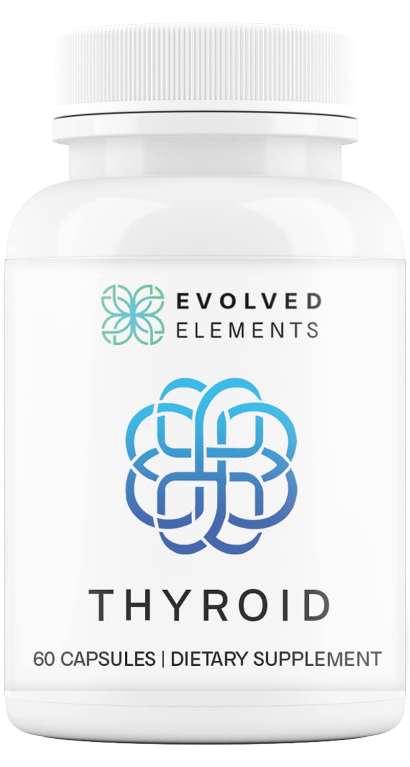 Evolved Elements Thyroid 60 capsules vue de face avec emballage