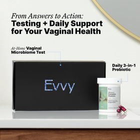 Evvy Probiotique 3-en-1 en utilisation dans un environnement de bien-être