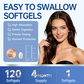 Ewecxine GHK-Cu 300 mcg gélules molles sur une surface blanche