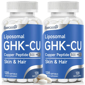 Ewecxine GHK-Cu 300 mcg gélules molles vue de face