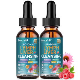 Ewecxine Gouttes Liposomales Drainage Lymphatique 23-en-1 flacon avant