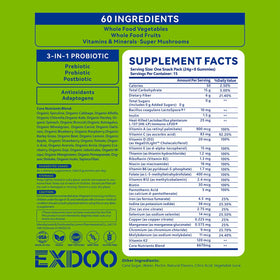exdoo Gummies Super Greens 120 unités en sachets