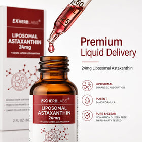 EXHERBLABS Astaxanthine Liposomale 24mg gouttes en usage quotidien