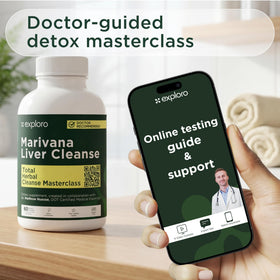 Exploro Détox du Foie 60 Capsules avec ingrédients naturels