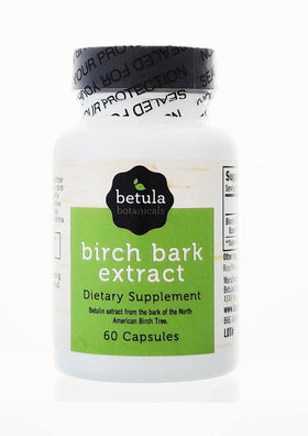 Extrait d'écorce de bouleau Betula Botanicals 150 mg vue avant