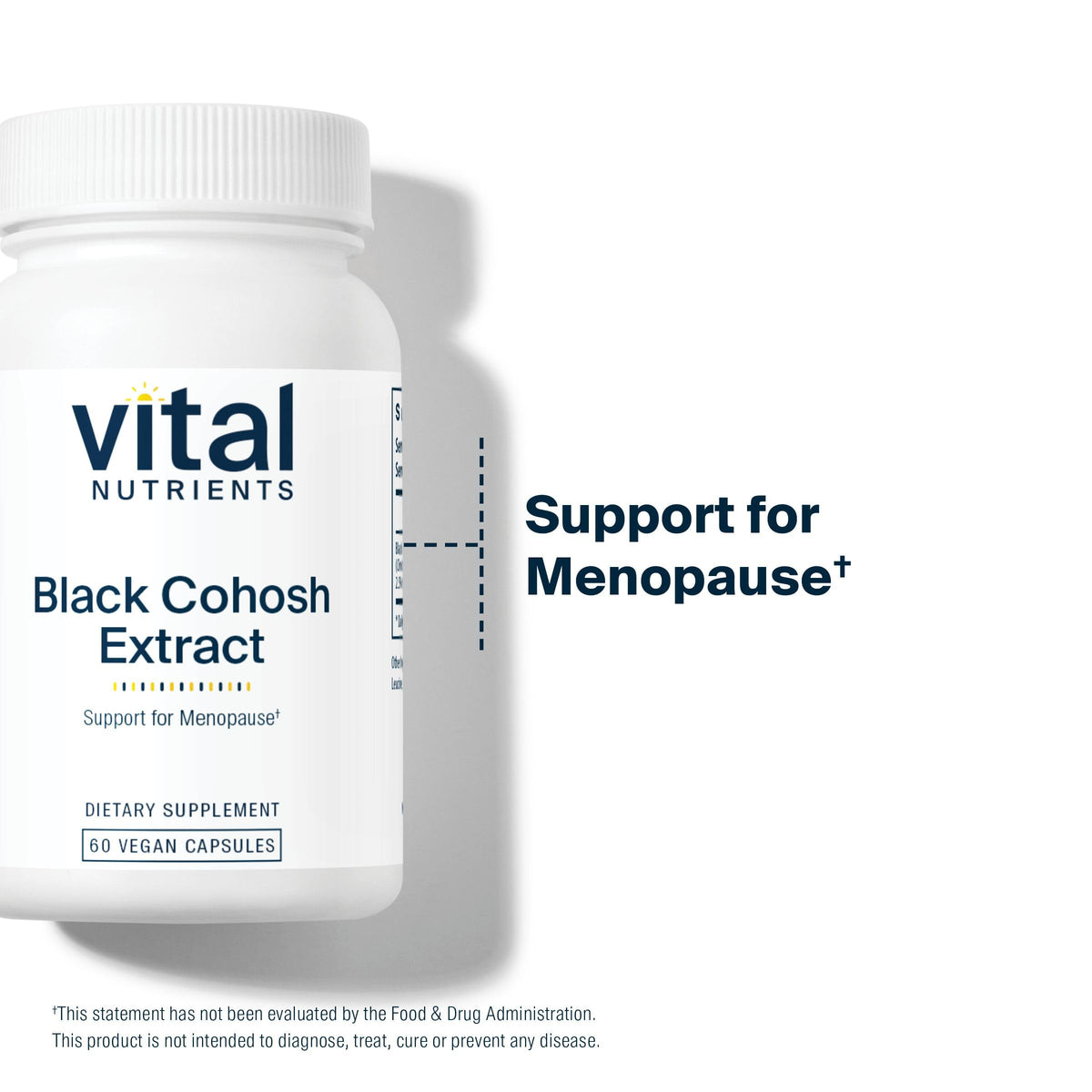 Extrait de Actée à Grappes Noires Vital Nutrients en contexte de bien-être