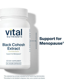 Extrait de Actée à Grappes Noires Vital Nutrients en contexte de bien-être