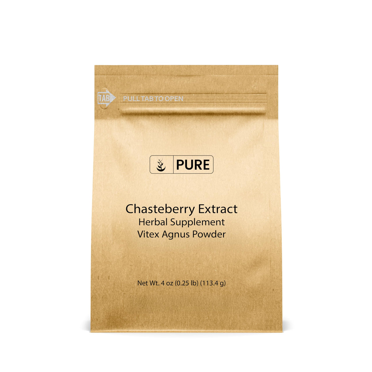 Extrait de Baies de Gattilier PURE ORIGINAL INGREDIENTS 136g vue avant