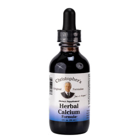 Extrait de Calcium Herboriste 2 oz de Christopher's Original Formulas, vue avant