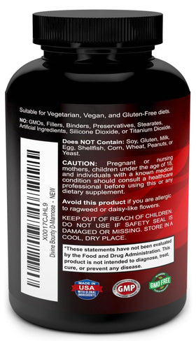 Extrait de canneberge et pissenlit dans les capsules de Divine Bounty