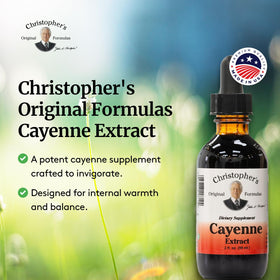 Extrait de Cayenne Christopher's sur fond blanc