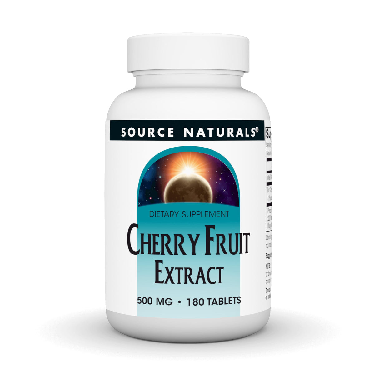 Extrait de Cerise Source Naturals 500 mg - emballage avant