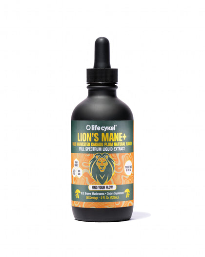 Extrait de champignon Lion's Mane Life Cykel 120 ml vue de face