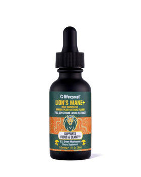 Extrait de champignon Lion's Mane Life Cykel 15 Servings, flacon avant
