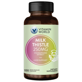 Extrait de chardon-marie 250mg Vitamin World vue avant