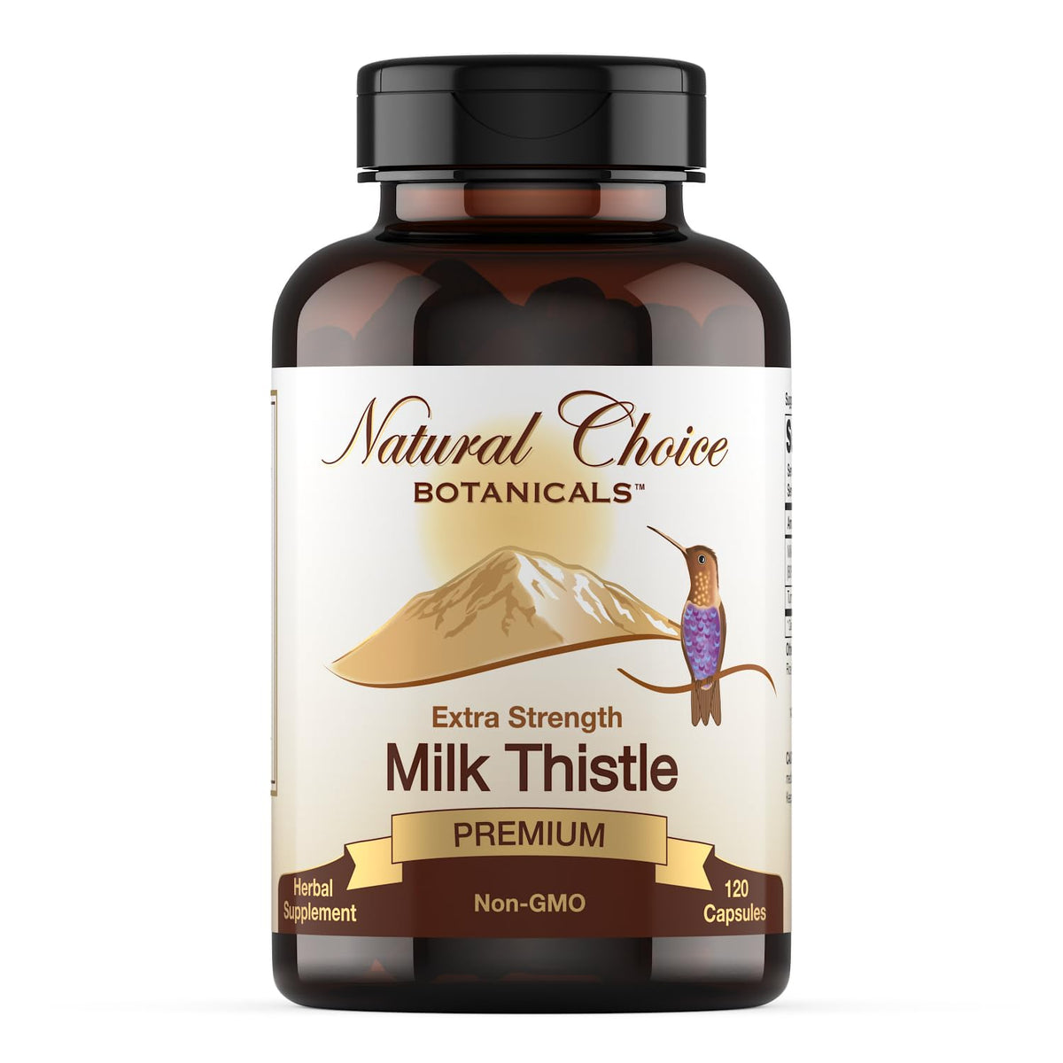 Extrait de Chardon-Marie Natural Choice Botanicals 120 gélules