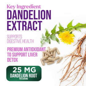 Extrait de chardon-marie Nature's Nutrition sur une table en bois