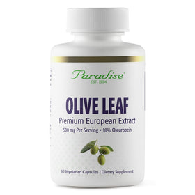 Extrait de Feuille d'Olivier Paradise Herbs 60 capsules vue avant