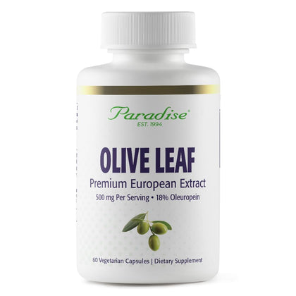 Extrait de Feuille d'Olivier Paradise Herbs 60 capsules vue avant