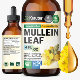 Extrait de feuille de molène 4 Fl. Oz, vue avant avec étiquette