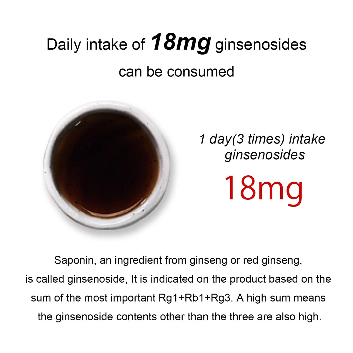 Extrait de ginseng rouge POCHEON 240g avec une cuillère doseuse