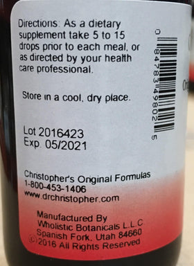 Extrait de Glycérine Blood Stream 2 oz avec étiquette
