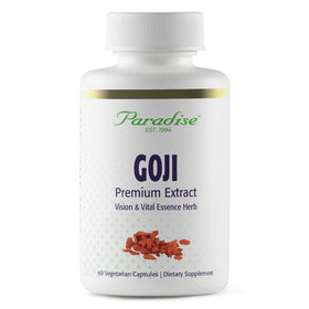 Extrait de Goji Paradise Herbs 60 capsules vue de face avec emballage