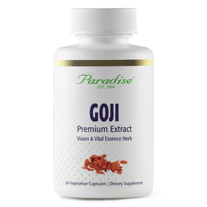 Extrait de Goji Paradise Herbs 60 capsules vue de face avec emballage